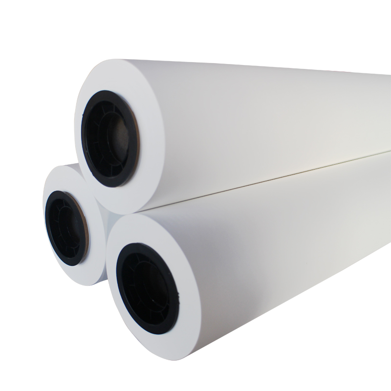 Papier de transfert de sublimation de colorant 90gsm 1,52m 100m pour le polyester