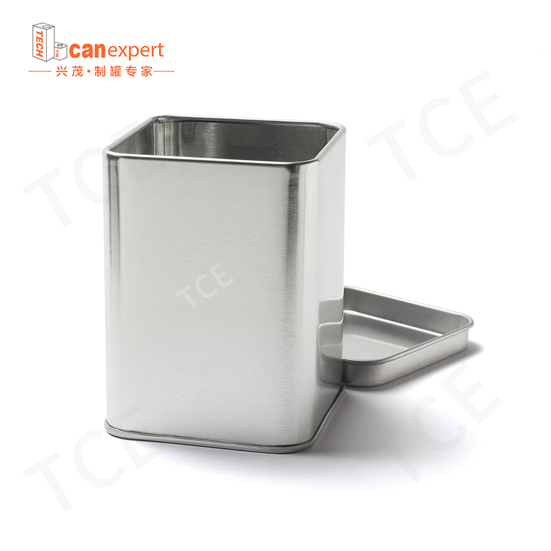 Petit rectangle de rectangle de métal de qualité alimentaire glissant d'auto-étanché