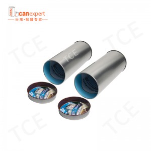 Cans de thé rondes vides de qualité alimentaire en fer scellé Box à thé emballage Coffee Cadre de thé.