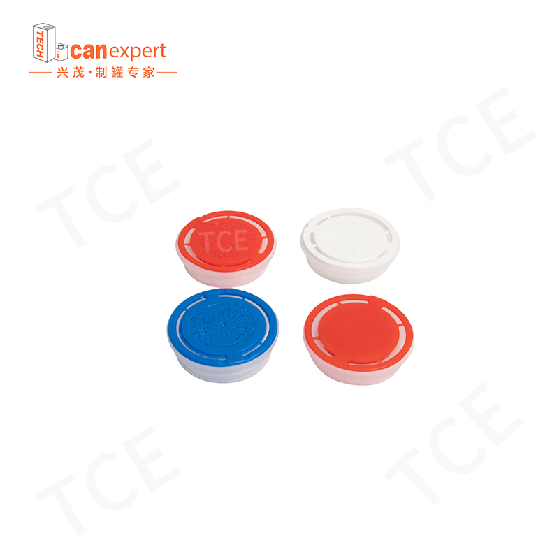 TCE-Factory Fourniture PE Cap de métal peut sceller durable COUVERTURE DE PULLE DE RÉSBILLE