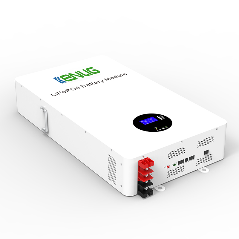 48V/51.2V 100AH ​​/150AH/200AH Batterie au lithium pour le système de stockage d'énergie de la batterie résidentielle