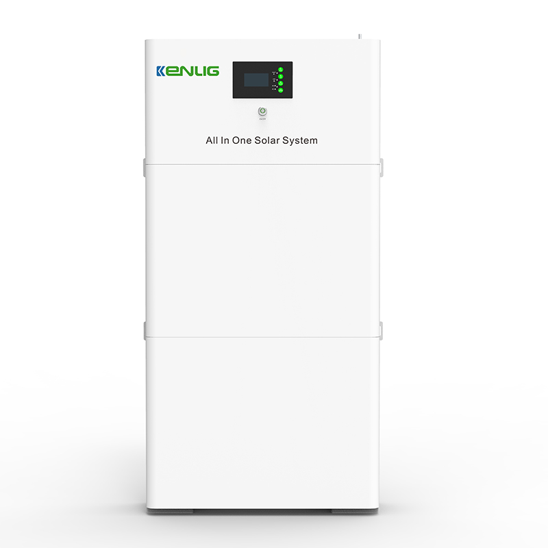 Système de stockage d'énergie Kenlig 51.2V 100AH ​​/200AH 5.12KWH/10KWH Batterie Plus avec onduleur tout dans un système solaire Lifepo4 Lithium-ion Battery