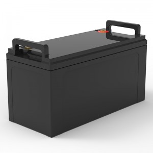 Batterie en plastique portable Kenlig 12.8V 100/120/150/200AH Utilisé dans la maison Système de stockage d\'énergie solaire commerciale Batterie au lithium