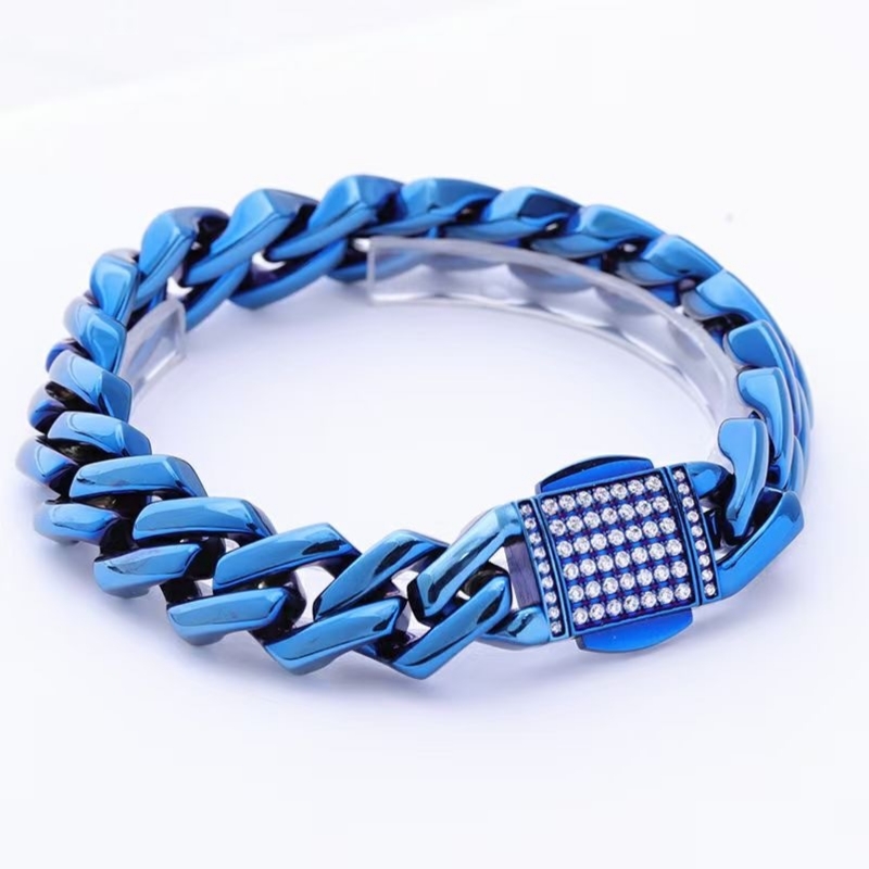Zircon Bracelet Hip Hop Personnalisé Bracelet Crystal Super Flash Hundred Hunced Match