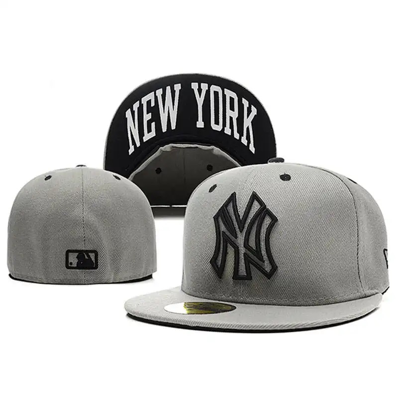 2023 Fashion Custom 6 Panneau à bord plat plat Broidered Logo Men \\ Sports Sports Baseball Capes de baseball pour grosse
