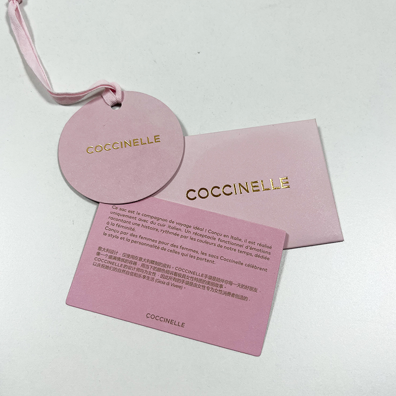 Étiquettes de cartes papier personnalisées Premium enveloppe en papier