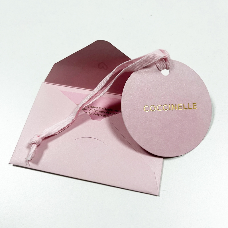 Étiquettes de cartes papier personnalisées Premium enveloppe en papier
