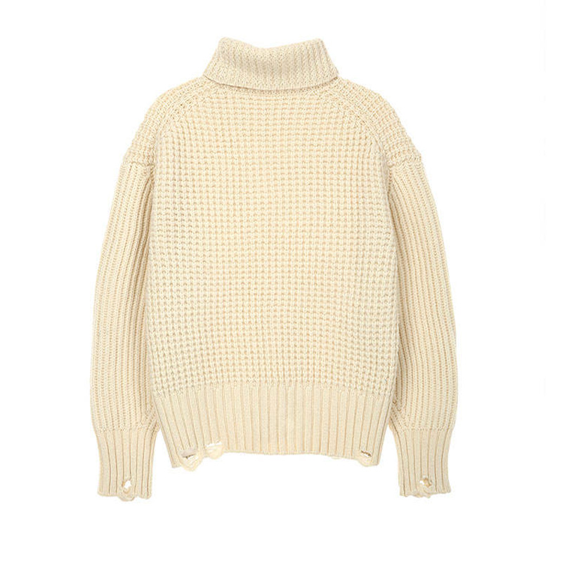 Knitwear Factory Custom Automne Fashion Casual Casual Coltrefleck