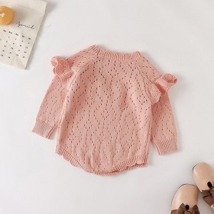 Automne et hiver Nouvelles filles \\\\\\\\\\\\ \'Baby tricot à saut en tricoté