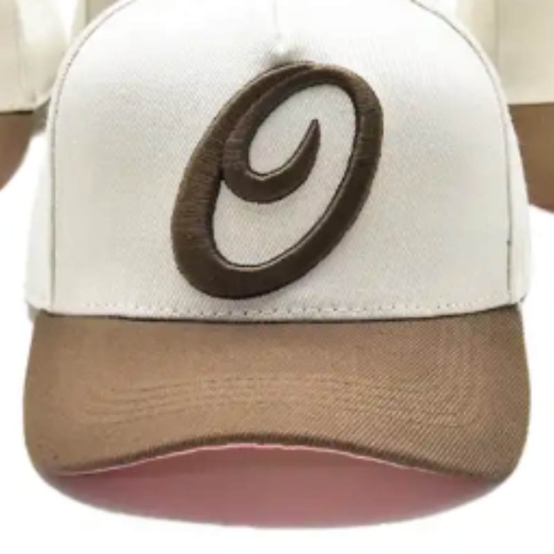 Bloc de couleur réglable Logo Logo sur mesure 5 panneaux pour hommes Hat de base de baseball en gros