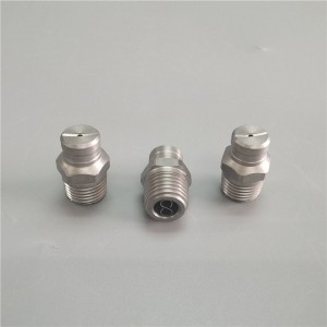 Laveuse haute pression Bulle de ventilateur plate Bulle d\'eau en acier inoxydable jet