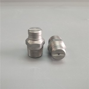 Laveuse haute pression Bulle de ventilateur plate Bulle d\'eau en acier inoxydable jet