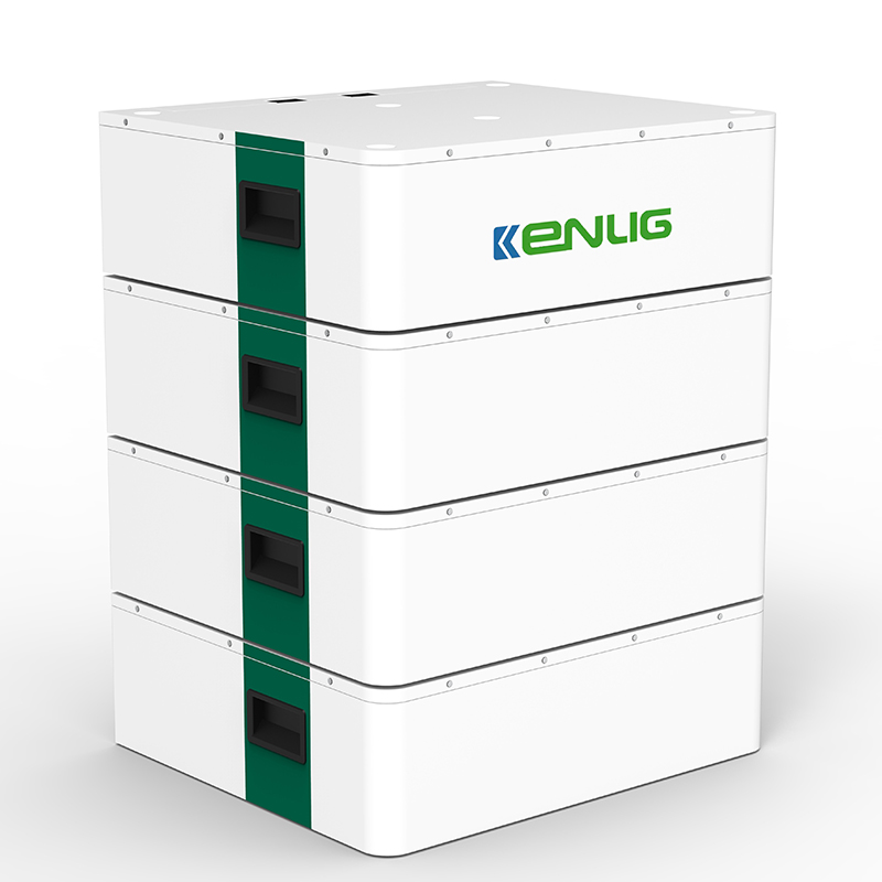 51.2V 100AH ​​/200AH Batterie de stockage d'énergie Batteries rechargeables à ion lithium empilable pour Houseold