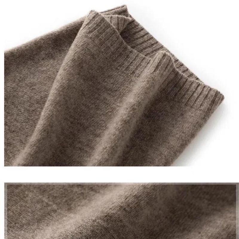 Luxury Mongolia Real Pure 100% Cachemire Wool Cape Pull