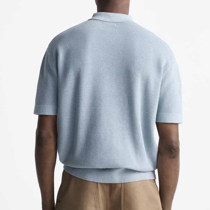 Polo en tricots pour hommes de haute qualité 100% coton en tricot de polo concepteur