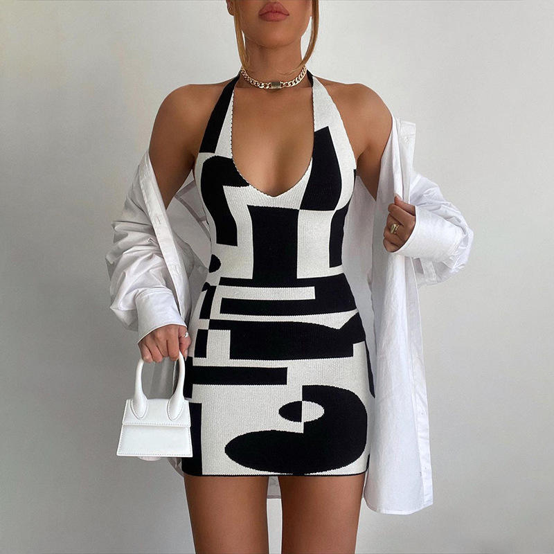 Ventes robes de pull de style chaud Femmes 2023 Mini mini robes décontractées