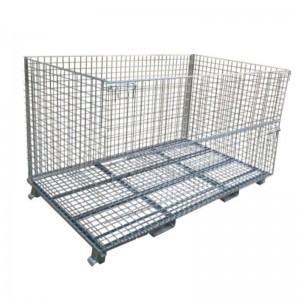 Récipient en mailles pliables