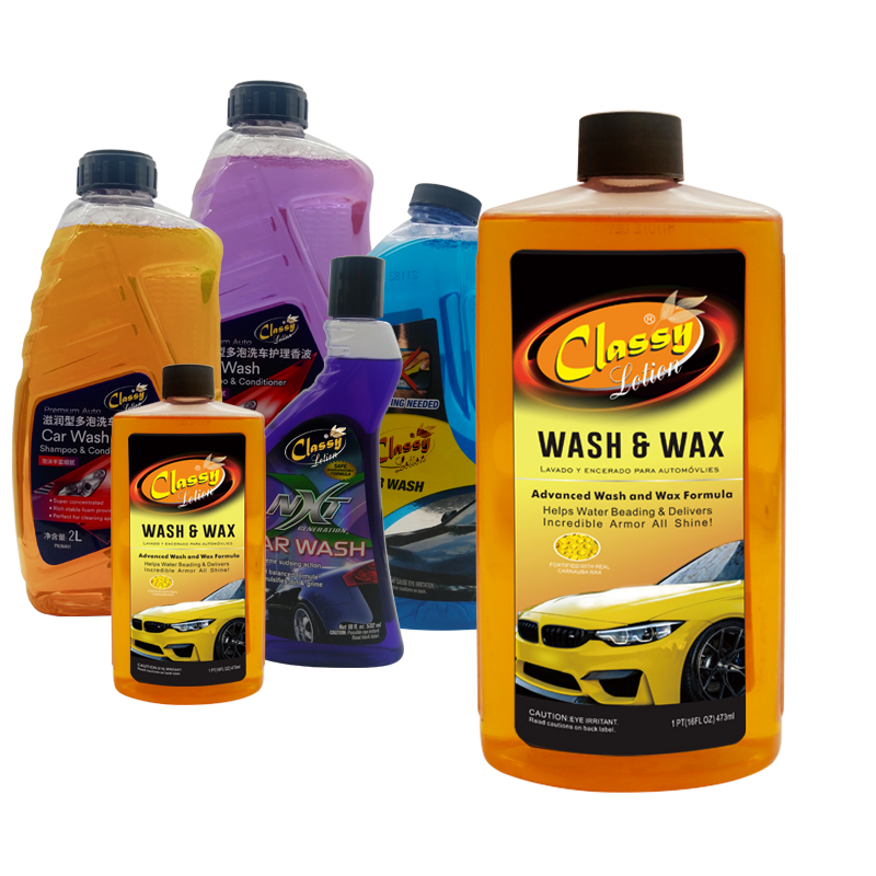 Laver le shampooing de shampooing de lavage à lavageneutre de la voiture à cire