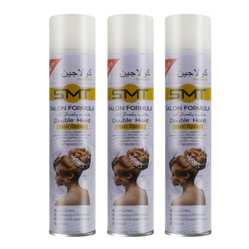 Strong durable pas collant toute la journée, Spray de paillettes de cheveux