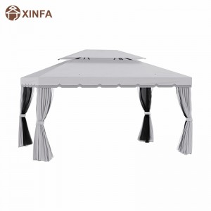 10 \\\\ \'x 13 \\\\\' Patio Gazebo Double Roof Outdoor Gazebo Colon