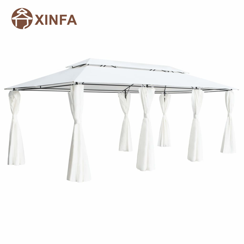 Couvre de couverture de couverture de couverture de luxe en plein air en plein air avec rideau d'épreuve en aluminium pour rot