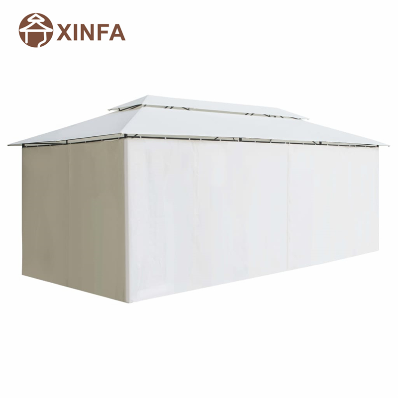 Couvre de couverture de couverture de couverture de luxe en plein air en plein air avec rideau d'épreuve en aluminium pour rot
