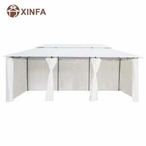 Couvre de couverture de couverture de couverture de luxe en plein air en plein air avec rideau d\'épreuve en aluminium pour rot