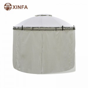 Mariage Marquee Arch Top Jardin Pergolas Gazebo Outdoor Aluminium Gazebo Canopy Show Tents