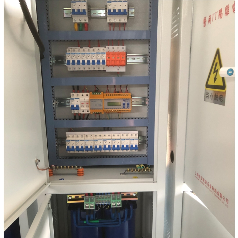 Cabinet électrique d'isolement médical