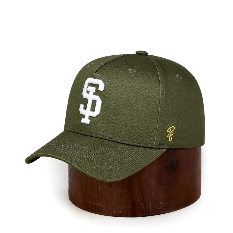 personnalisé 5 cinq panneaux Mens High Mid Profile Profile Curved Brim Bill 940 K un cadre A-Frame Aframe Snapback Baseball Gorras Caps Chapeaux