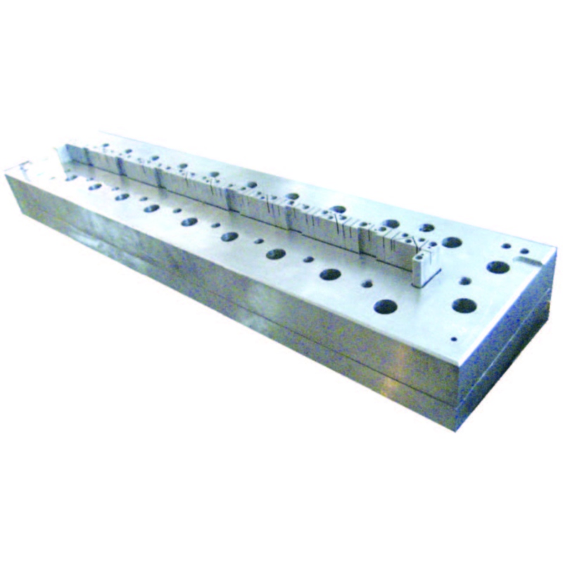 Moule d'extrusion de porte large en plastique
