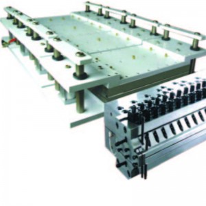 Série de moisissures de porte large en plastique&panel