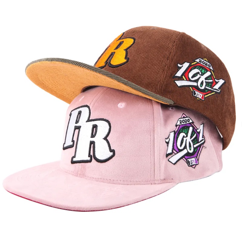 Broderie 3D personnalisée Haule Snapback Cap Hip Hop Baseball Hat Capuplé ajusté