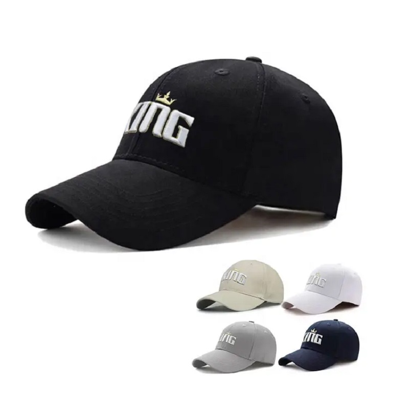 Unisexe 6 panneau de base de haute qualité Broidered Cap