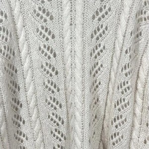 Pull à manches longues à manches longues de la mode Fashion Round Fashion