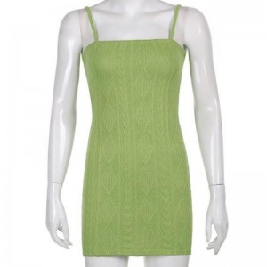 Vêtements de mode Crochet Cotton Summer Femmes Habiller Sweater