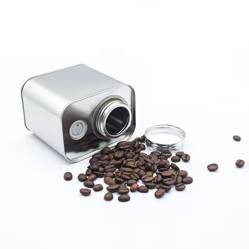 Conserver la plaque d'étain personnalisée peut imprimer en étain en étain de café à café de café en étain en étain en métal peut 250g