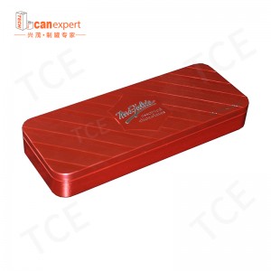 Boîte de coton d\'artisanat de haute qualité personnalisée Boîte de bonbons au chocolat Boîte à biscuits en métal en métal