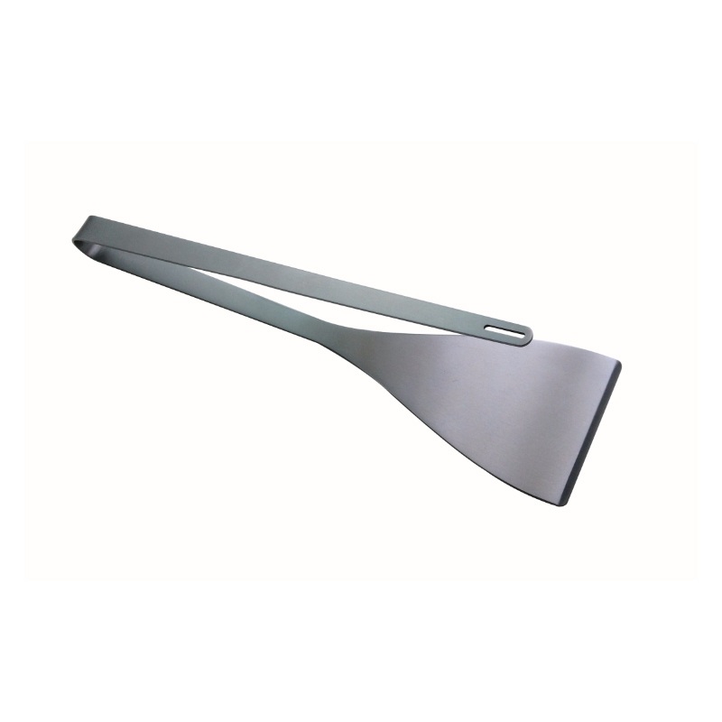 OEM 304 en acier inoxydable à usage unique 2 en 1 BBQ Gilling Spatule&Tongs pour les grillades à l'extérieur, à plusieurs usage