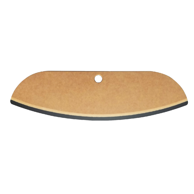 Pizza rocker aliments en bois sûr Fibre de conception personnalisée Pizza Cutter Pizza Sliner