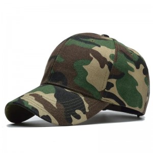 Hommes Femmes de coton extérieur Coton Camouflage Camouflage CAPS SPORT