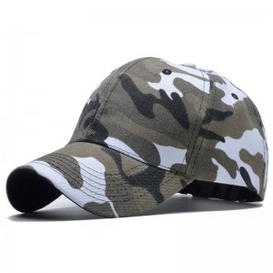 Hommes Femmes de coton extérieur Coton Camouflage Camouflage CAPS SPORT
