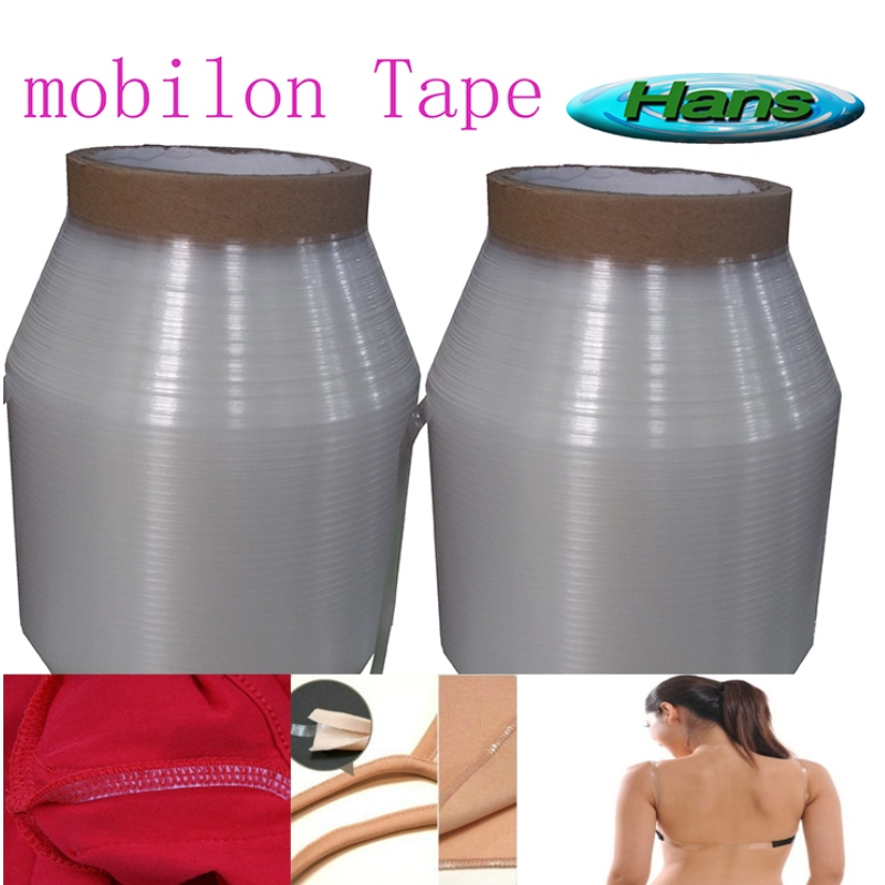 Ruban mobilon élastique en relief transparent en relief