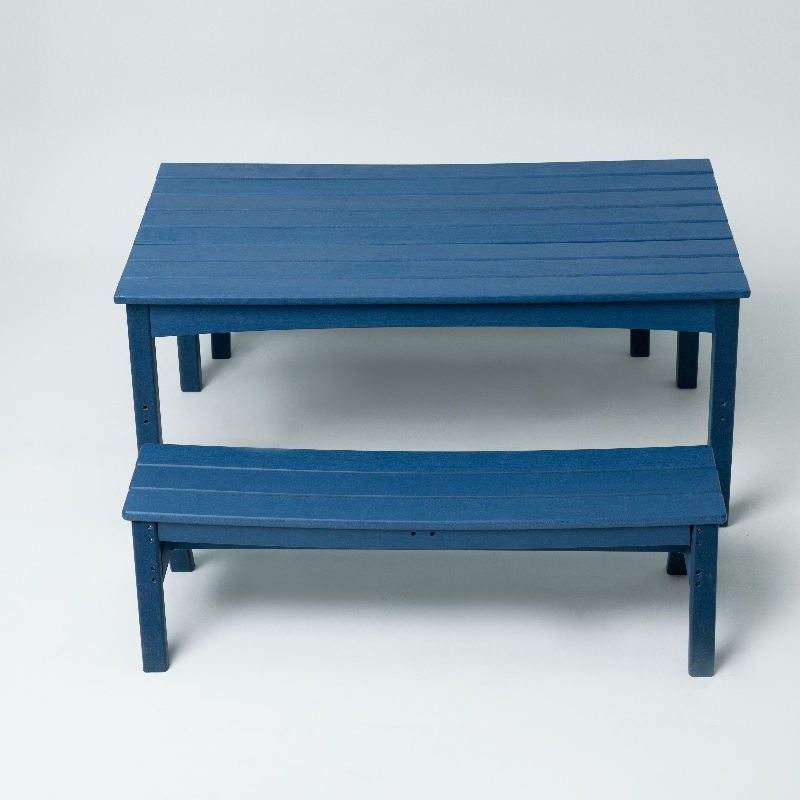 Meubles de patio pour enfants avec couleur bleue