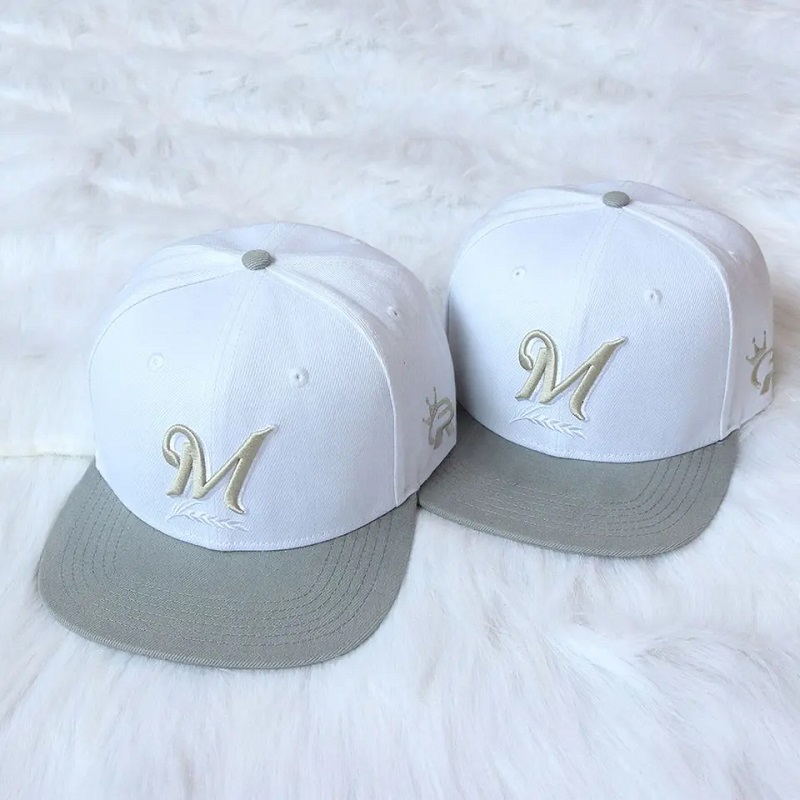 Prix ​​de gros de haute qualité 6 Panneau Flatbrim Snapback Baseball Caps Hat Hip-Hop Fashion Design Men \\ Sport de casse-tête en plein air CAP SPORT