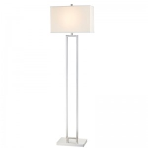 Marriott Hotel Canapa à côté de lampadaire avec finitionnickel brossée à la salle d\'hôtes