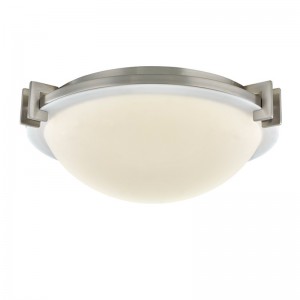 Séquestre de plafond de l\'hôtel Staybridge Suites avec finitionnickel brossée à la salle d\'or