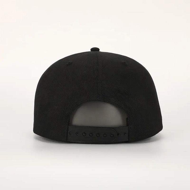 Embroderie personnalisée en gros 5 panneau Black Cotton Performance Sport Dada Hat Hat Men de golf Golf Gorras Baseball Cap