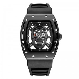 Fashion Skull Men Quartz Watch Baogela Creative Dial Watch for Men Clock Life Life étanche Men Watchs Sports Style 1612