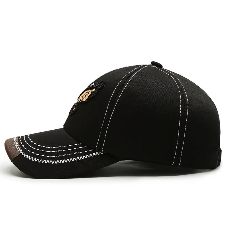 Chapeaux de sport brodés populaires Snapback Caps de baseball Image des chapeaux de coton pour femmes et hommes